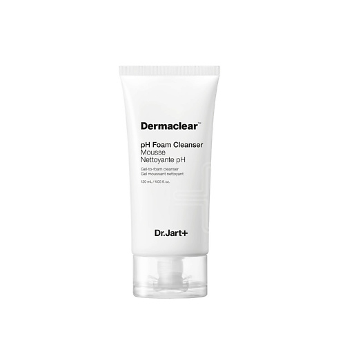 DR. JART+ Пенка для умывания глубокого очищения для чувствительной кожи Dermaclear pH Foam Cleanser пенка для умывания ciracle anti blemish foam cleanser 150 мл