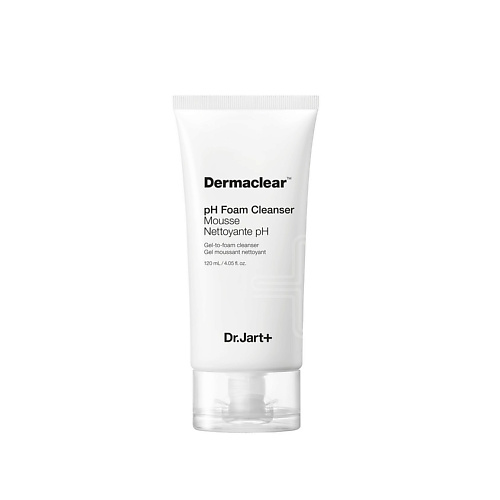 DR. JART+ Пенка для умывания глубокого очищения для чувствительной кожи Dermaclear pH Foam Cleanser либридерм серацин лосьон д глубокого очищения пор 100мл