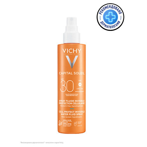 фото Vichy capital soleil солнцезащитный увлажняющий спрей spf30