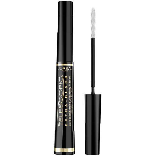 L'ORÉAL PARIS Тушь для ресниц для удлинения и разделения, экстрачерная Telescopic Extra-Black Mascara l oréal paris тушь для ресниц volumissime royale для экстра объема ресниц укрепляющая