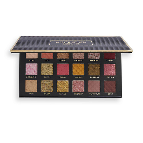 REVOLUTION PRO Тени для век ROCKSTAR Noir Edition тени для век revolution pro rockstar eyeshadow palette noir edition