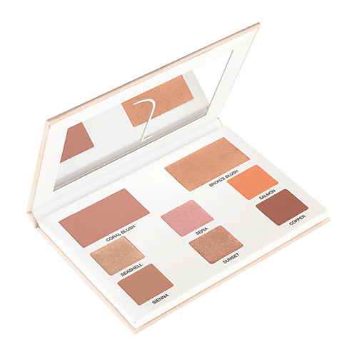 Палетка SEVEN7EEN Палетка для макияжа PASTEL TOTAL LOOK PALETTE палетка thebalm палетка для лица the total package бойфренд материал