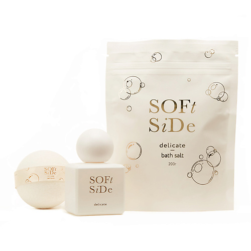 SOFT SIDE Парфюмерный набор Delicate успокаивающий крем для нормальной кожи so delicate tolerance care