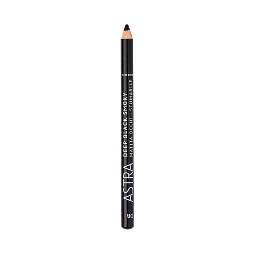 ASTRA Карандаш для глаз Deep black smoky контурный pastel контурный карандаш для глаз show your game