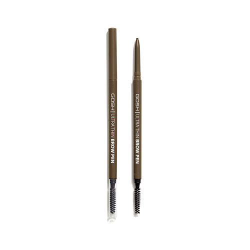 Карандаш для бровей GOSH Карандаш для бровей ультратонкий Ultra Thin Brow Pen ультратонкий механический карандаш для бровей luxvisage brow bar ultra slim 0 09 г