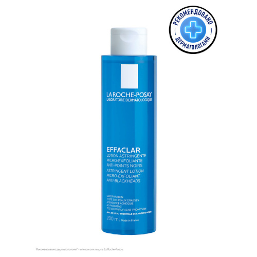 

LA ROCHE-POSAY Effaclar Лосьон для сужения пор на лице с матирующим эффектом от прыщей, угревой сыпи, акне, постакне и других несовершенств, Effaclar Лосьон для сужения пор на лице с матирующим эффектом от прыщей, угревой сыпи, акне, постакне и других нес