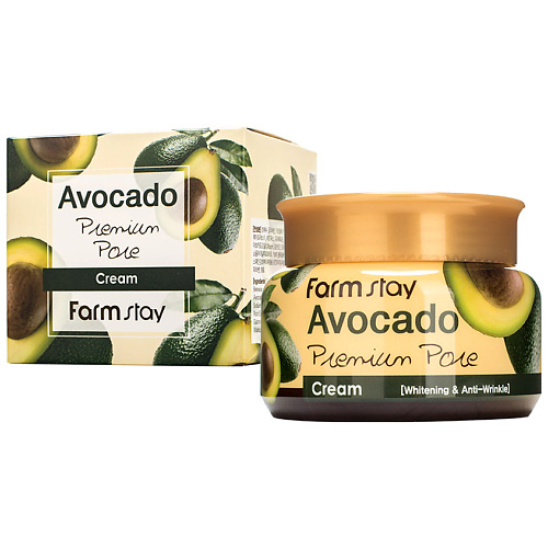 FARMSTAY Крем для лица антивозрастной с авокадо Avocado Premium Pore Cream RMS983513 - фото 1