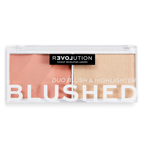 Румяна RELOVE REVOLUTION Палетка для макияжа лица Colour Play Blushed Duo сыворотка для лица relove revolution 5% caffeine 18 мл
