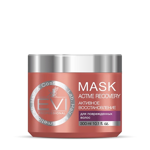 Маска для волос EVI PROFESSIONAL Маска Активное восстановление для поврежденных волос Mask Active Recovery маски для волос philipp young маска для волос deep conditioner recovery and moistening dc
