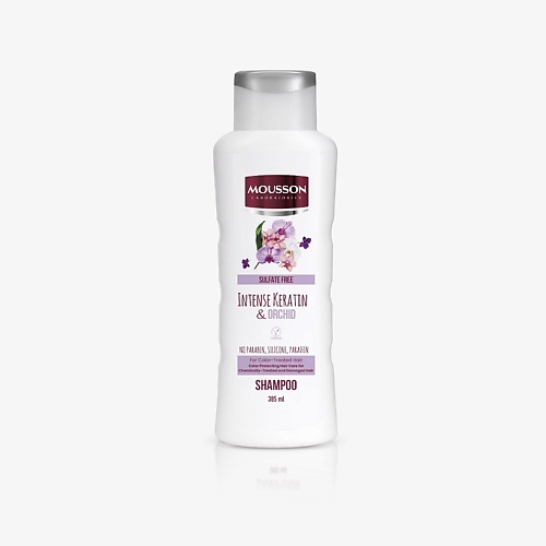 Шампунь для волос MOUSSON Бессульфатный шампунь для защиты цвета Intense Keratin and Orchid фотографии