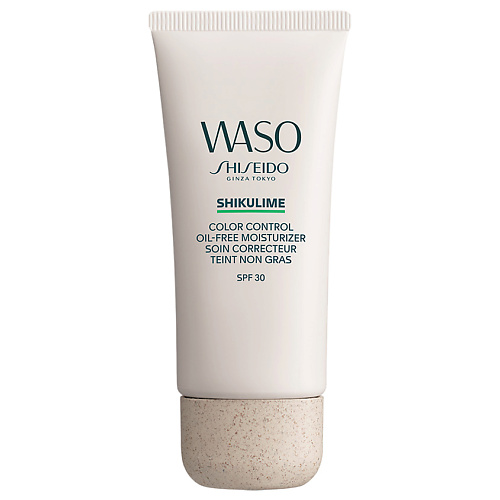 фото Shiseido увлажняющий крем, выравнивающий тон кожи, без содержания масел, spf 30 waso shikulime