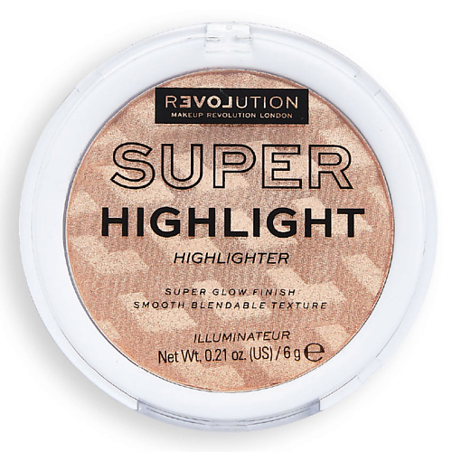RELOVE REVOLUTION Хайлайтер для лица Пудра-хайлайтер для макияжа лица Super Highlight компактный 422₽