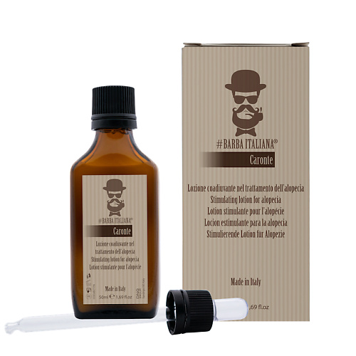 BARBA ITALIANA Эликсир для бороды Caronte barba italiana мусс для бритья монте бьянко