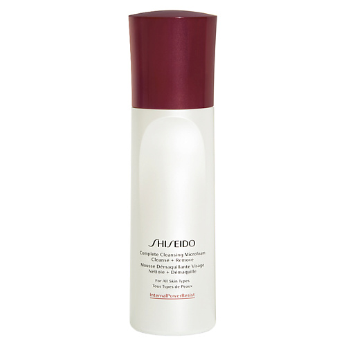 Мусс для снятия макияжа SHISEIDO Микропенка очищающая Complete Cleansing Microfoam