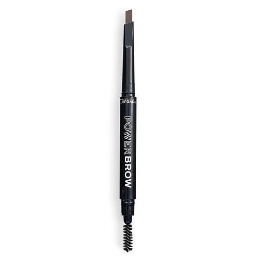 цена Карандаш для бровей RELOVE REVOLUTION Карандаш автоматический для бровей с щеточкой Power Brow Pencil, скошенный