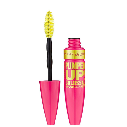 Тушь для ресниц MAYBELLINE NEW YORK Тушь для ресниц Volum Express Pumped Up! Colossal Mascara hot 3d fiber lashes mascara individual curl eyelash extension colossal mascara volume express cosmetics makeup тушь для ресниц