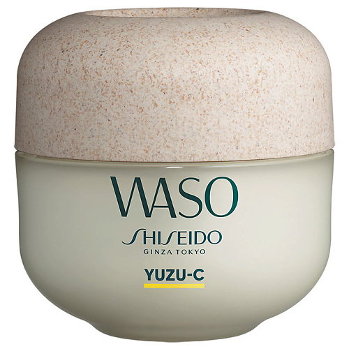 набор средств для умывания shiseido набор очищающих гелей для лица waso reset cleanser squad Маска для лица SHISEIDO Ночная восстанавливающая маска Waso Yuzu-C