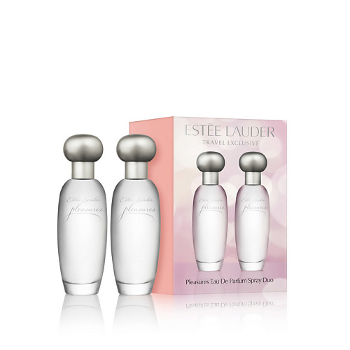 Набор парфюмерии ESTEE LAUDER Набор Pleasures Eau De Parfum Spray Duo цена и фото