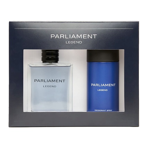 Набор парфюмерии PARLIAMENT Парфюмерный набор с дезодорантом-антиперспирантом Legend набор парфюмерии ambassador парфюмерный набор с бокалами rum bottle