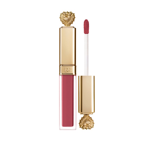 цена Лак для губ DOLCE&GABBANA Жидкая помада-мусс для губ Devotion Lip Lacquer