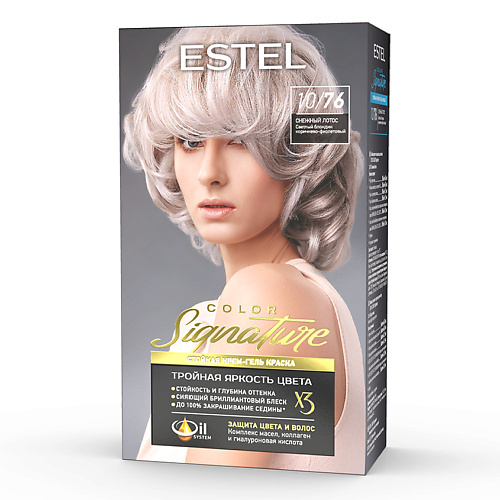 Краска для волос ESTEL PROFESSIONAL Крем-гель краска для волос Color Signature цена и фото