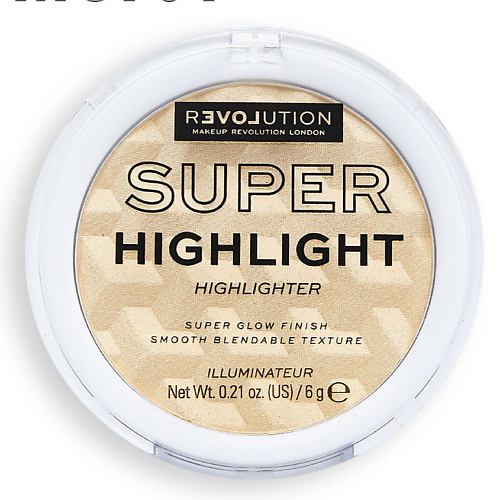 RELOVE REVOLUTION Хайлайтер для лица Пудра-хайлайтер для макияжа лица Super Highlight компактный 422₽