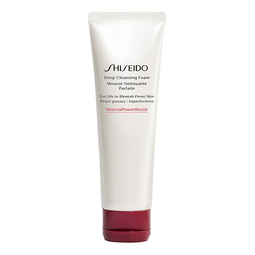 Мусс для умывания SHISEIDO Пенка для глубокого очищения жирной кожи Deep Cleansing Foam мусс для умывания shiseido пенка очищающая универсальная clarifying cleansing foam