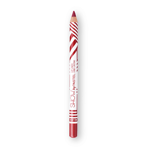 PASTEL Контурный карандаш для губ SHOW BY PASTEL LIP LINER LONG LASTING pastel контурный карандаш для глаз show your game