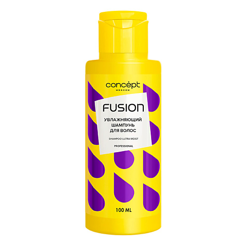 Шампунь для волос CONCEPT FUSION Шампунь увлажняющий Ultra Moist маска экстра увлажнение concept fusion fusion ultra moist 800 мл