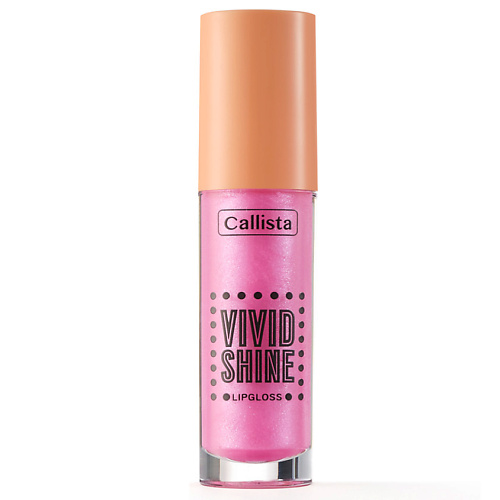 CALLISTA Блеск для губ Vivid Shine make up factory блеск с эффектом влажных губ 38 радужный абрикос high shine lip gloss 6 5 мл