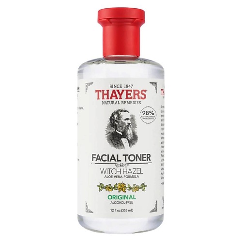 Тонер для лица THAYERS Тонер для лица без спирта с гамамелисом оригинальный Witch Hazel Original Facial Toner