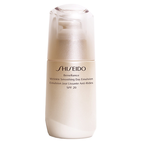 Эмульсия для лица SHISEIDO Эмульсия дневная, разглаживающая морщины Benefiance подарки для неё shiseido набор с питательным кремом разглаживающим морщины benefiance