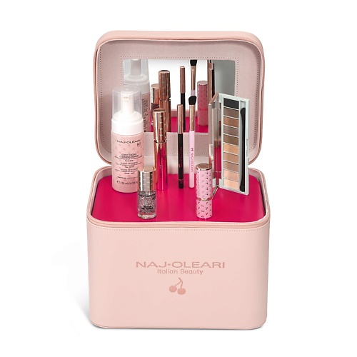 Набор средств для макияжа NAJ OLEARI Набор средств для макияжа Beauty Case Set набор косметики с резиновым кошельком зайка martinelia rabbit beauty set bff