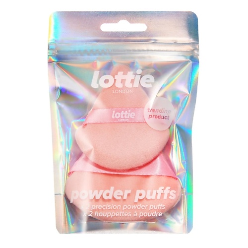 

LOTTIE LONDON Пуховки для пудры треугольные Powder Puffs, Пуховки для пудры треугольные Powder Puffs
