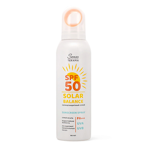 Спрей для тела SENSOTERAPIA Солнцезащитный спрей для тела Solar Balance SPF50 PA+++