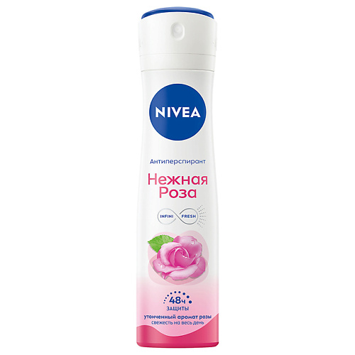 цена Дезодорант-спрей NIVEA Дезодорант-антиперспирант спрей Нежная роза