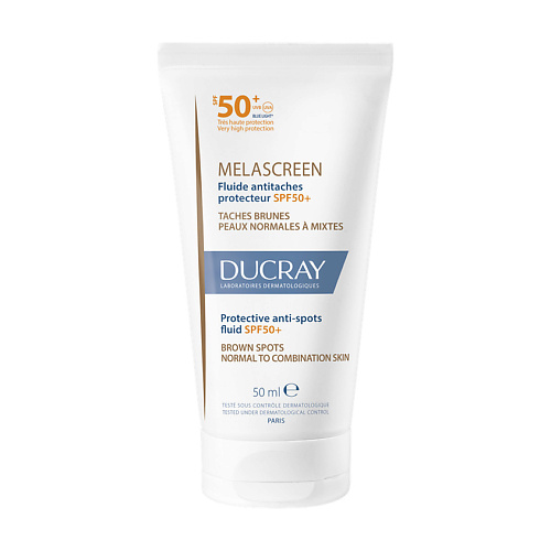 ducray cream melascreen anti age 1 7 fl oz 50 ml Флюид для лица DUCRAY Защитный флюид против пигментации SPF50+ Melascreen