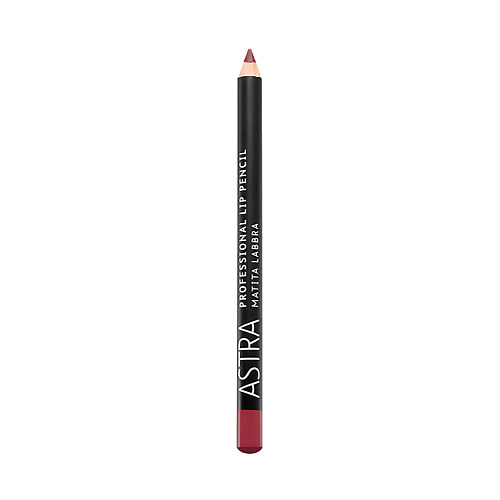 Карандаш для губ ASTRA Контурный карандаш для губ PROFESSIONAL LIP PENCIL карандаш для губ arive makeup creamy lip pencil 1 гр
