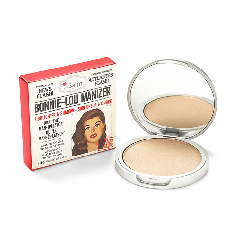 цена Хайлайтер для лица THEBALM Хайлайтер BONNIE-LOU MANIZER