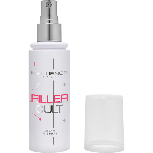 Фиксатор макияжа INFLUENCE BEAUTY Спрей-крем омолаживающий, увлажняющий, с пробиотиками Filler Cult