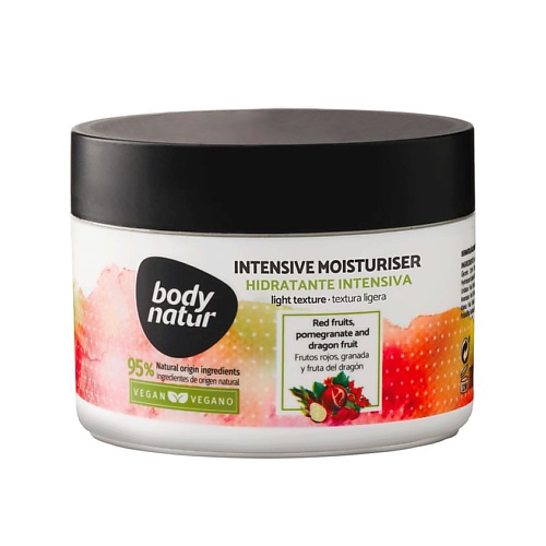 Масло для тела BODY NATUR Масло для тела красные фрукты, гранат и питайя Body Butter Manteca Corporal масло для тела rad cancel my appointments cocoa body butter 250 мл