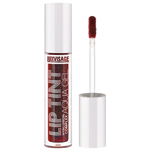 Тинт для губ LUXVISAGE Тинт для губ с гиалуроновым комплексом Lip Tint Aqua Gel Hyaluron Complex luxvisage тинт для губ luxvisage lip tint aqua gel hyaluron complex тон 03 с гиалуроновым комплексом