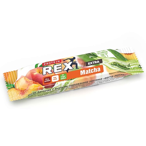 PROTEIN REX Батончик с высоким содержанием протеина "Матча-персик"