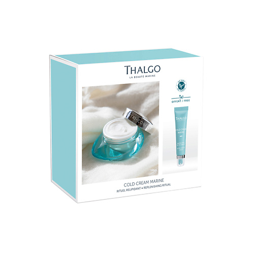 Набор средств для лица THALGO Набор Восстанавливающий Сold Cream Marine набор thalgo exception marine pouch