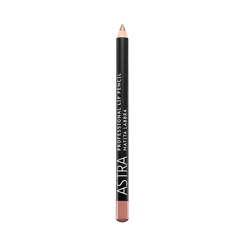 Карандаш для губ ASTRA Контурный карандаш для губ PROFESSIONAL LIP PENCIL карандаш для губ colours lip pencil sensai 1 г 04 feminine mauve