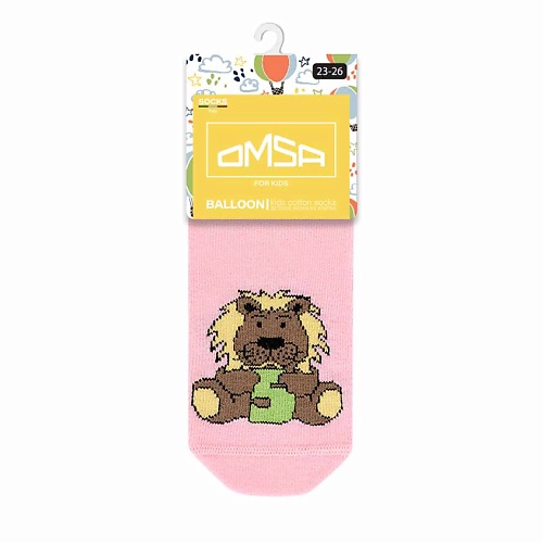 

OMSA Kids 21P70 Носки детские цифры Rosa 0, Kids 21P70 Носки детские цифры Rosa