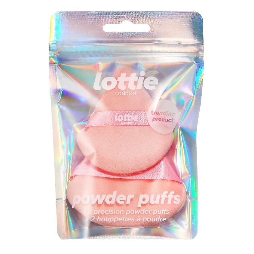 LOTTIE LONDON Пуховки для пудры треугольные Powder Puffs купить по ...