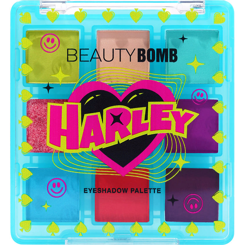 BEAUTY BOMB Палетка теней Harley купить по цене 759₽ в ЛЭТУАЛЬ