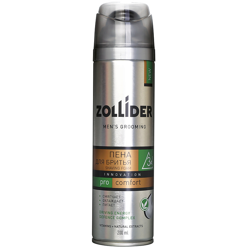 ZOLLIDER Пена для бритья Pro Comfort купить по низким ценам в ЛЭТУАЛЬ