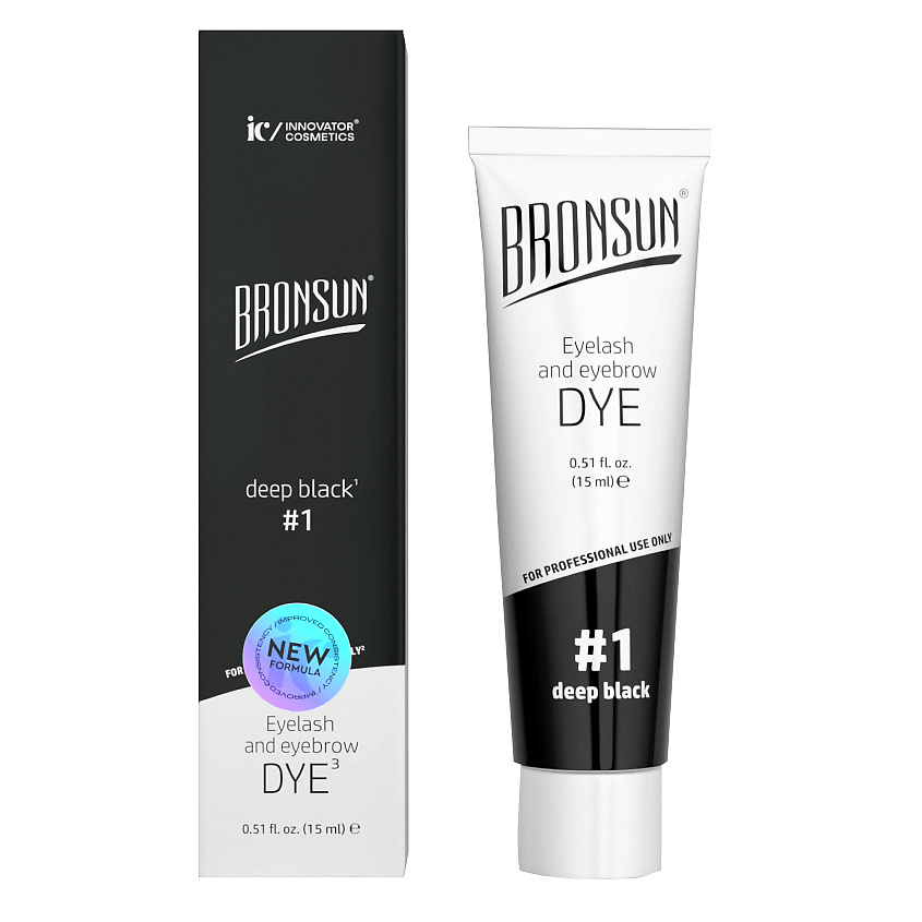 BRONSUN Гель-краска для ресниц и бровей Eyelash and Eyebrow DYE купить ...